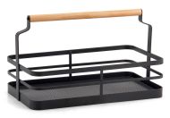 Create Home sankakori metalli/puu 31 cm musta