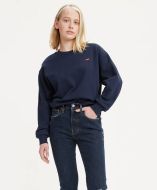 College Standard Crewneck Peacoat