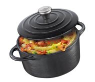 Valurautapata Provence mini 300ml / 10 cm musta