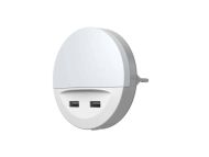 Yövalaisin Lunetta Usb valkoinen