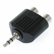 Qnect RCA-Adapteri 3.5mm