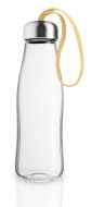 Juomapullo lasia 0,5 L keltainen