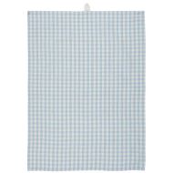 IB Laursen keittiöpyyhe Viggo ruutu 50x70 cm vaaleansininen
