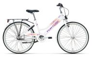 Nuorten pyörä Spin 24'' City 7v valkoinen