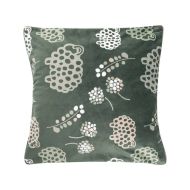 Tyynynpäällinen Pässit kedolla 50x50 cm vihreä