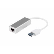 USB3.0 - ethernet verkkosovitin 1Gbps musta