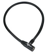 Locksmith vaijerilukko Newsnake 600x8 mm musta
