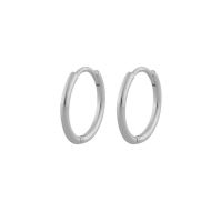 Korvakoru Amber Thin Ring Earring plain s