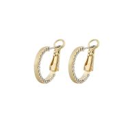 Korvakoru Core Paris Small Ring Earring g/clear